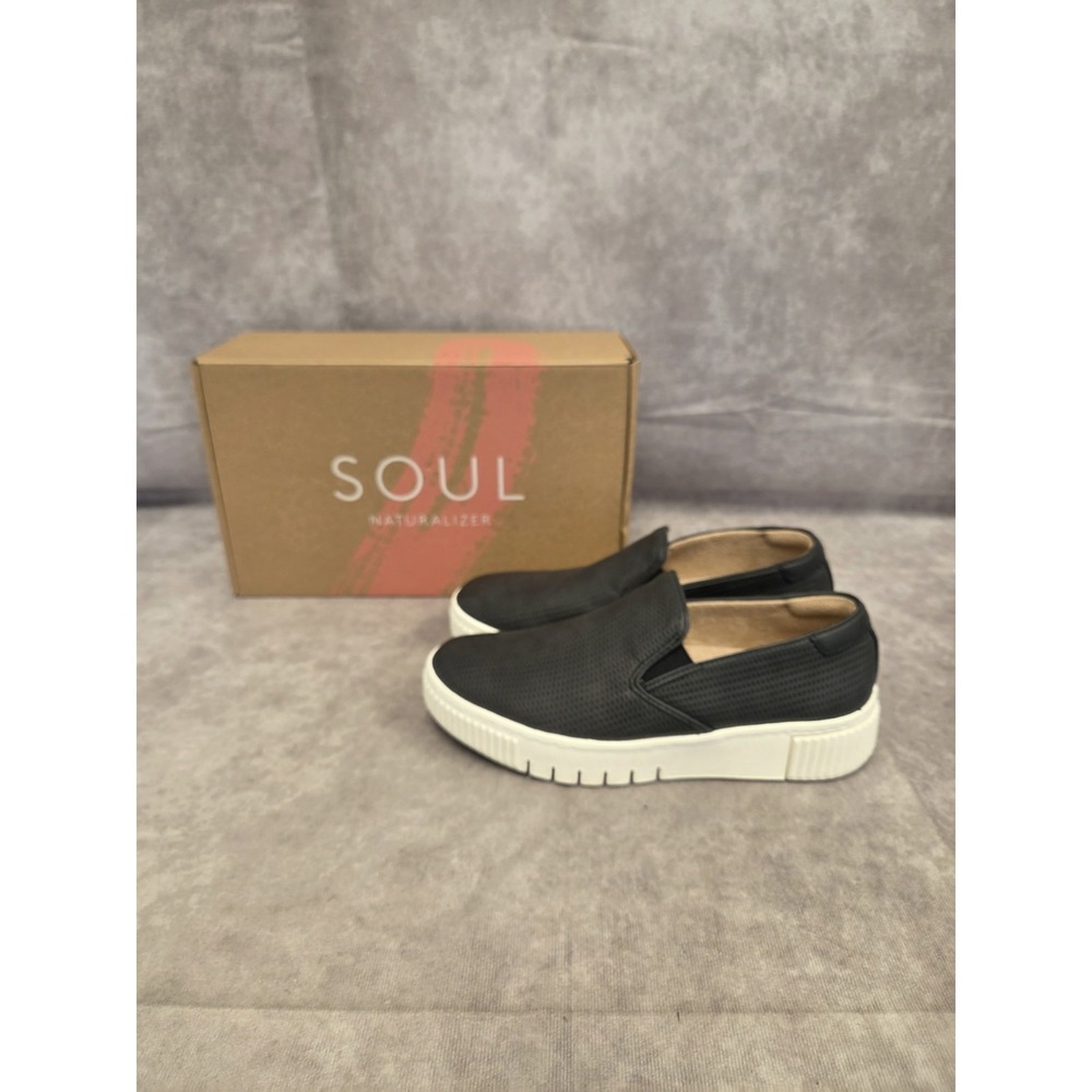 Soul W-SZ 6.5M BLK SLIP ONS Tried On Return